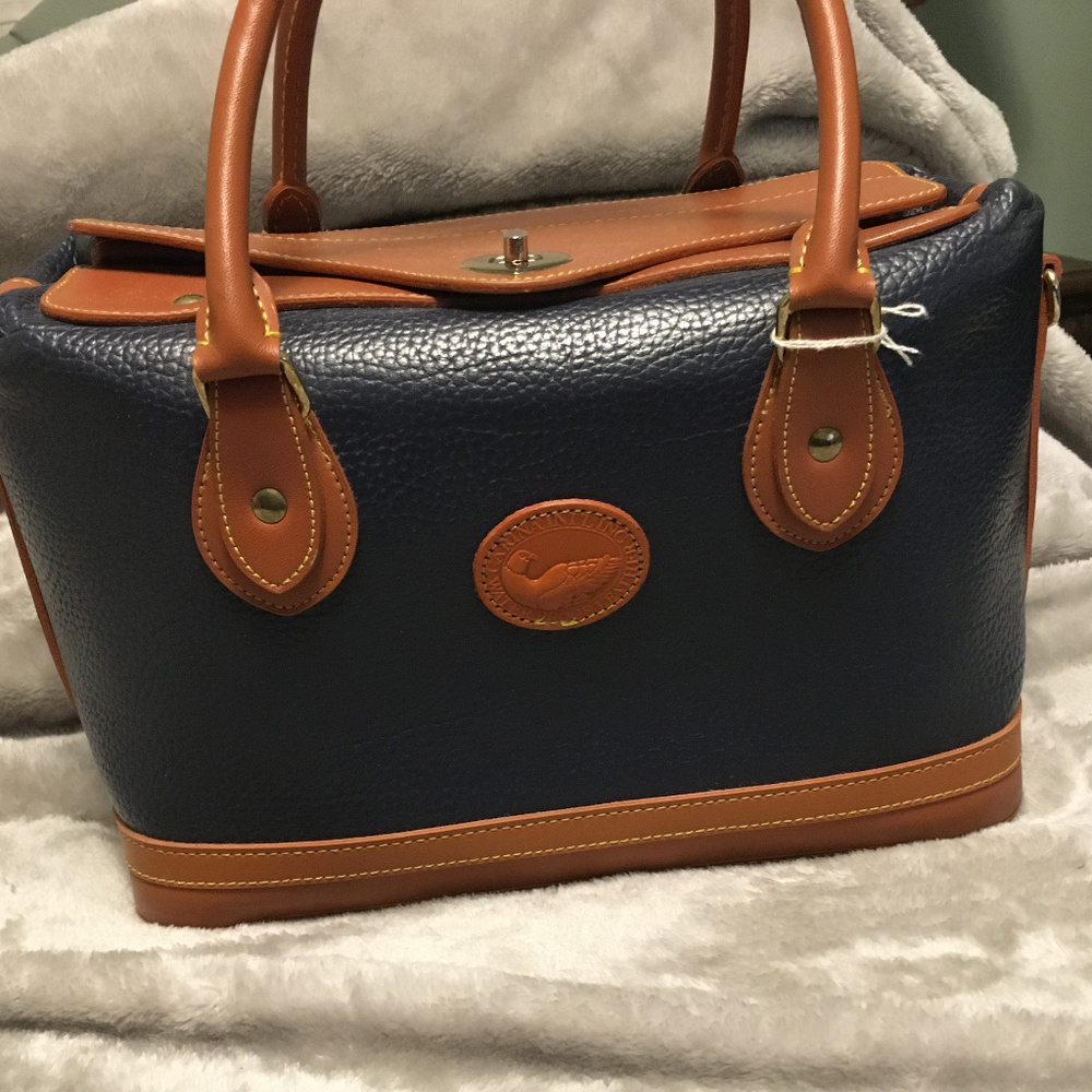 Vintage~ Carina International Ltd Leather Handbag